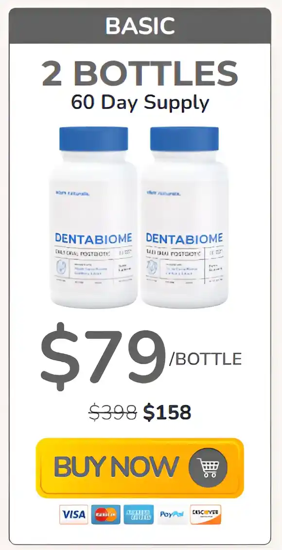 DentaBiome 2 Bottles pricing